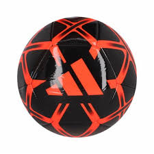 Pelota Fútbol adidas Starlancer Club Negro/Rojo
