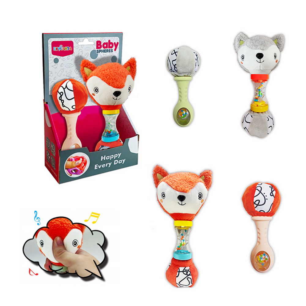 SONAJERO ZORRITO PELUCHE