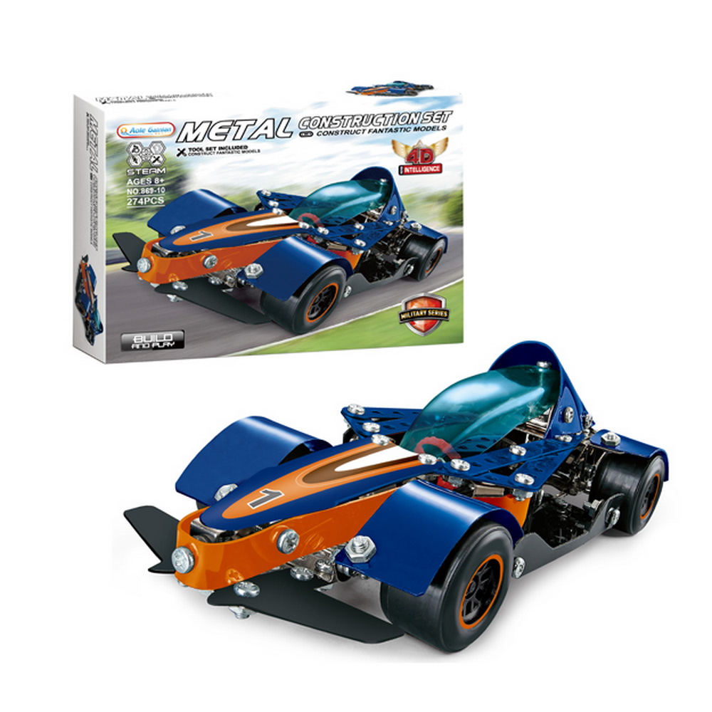 BLOQUES METALICO ARMAR AUTO 274 PCS.